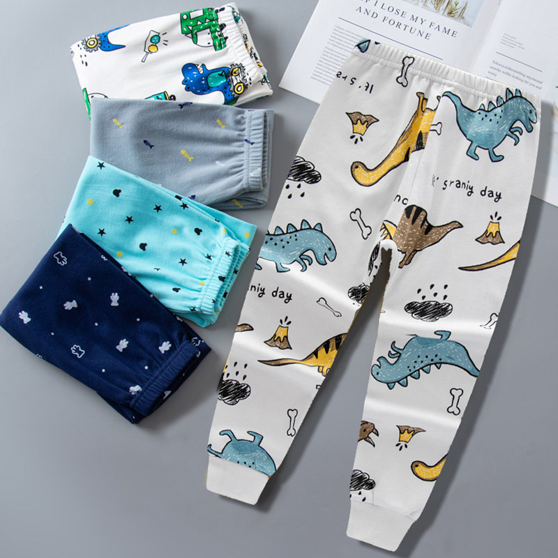 儿童秋裤男童纯棉女童线裤睡裤男宝宝打底裤棉毛裤恐龙衬裤内穿,童装/婴儿装/亲子装,保暖裤,淘宝优惠券,粉丝福利购,淘宝优惠卷