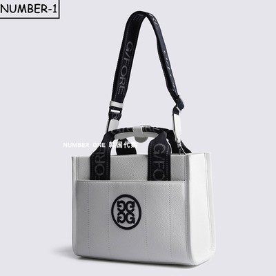 韩国代购GFORE高尔夫球包26年女款经典logo大容量斜挎手拎球包