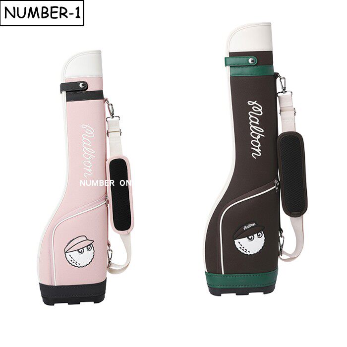 韩国代购malbon高尔夫球包26年男女春徽标图案单肩包枪包半包球包