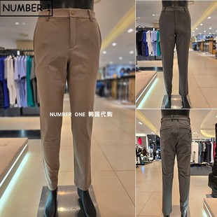 纯色徽标侧口袋休闲裤 bunny高尔夫球服25年男秋季 master 韩国代购