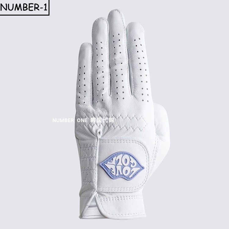 韩国代购GFORE高尔夫手套25年男女四季柔软golf百搭运动五指手套
