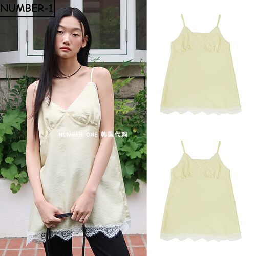 韩国代购pivvee高尔夫球服26年女款夏季时尚轻质薄款吊带上衣