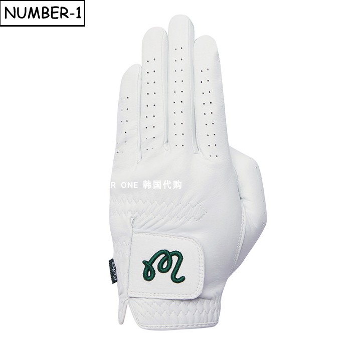 韩国代购malbon高尔夫手套25年男女夏纯色徽标符号单手套左手手套