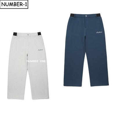韩国代购malbon高尔夫球服26年男春纯色徽标侧口袋运动裤休闲长裤