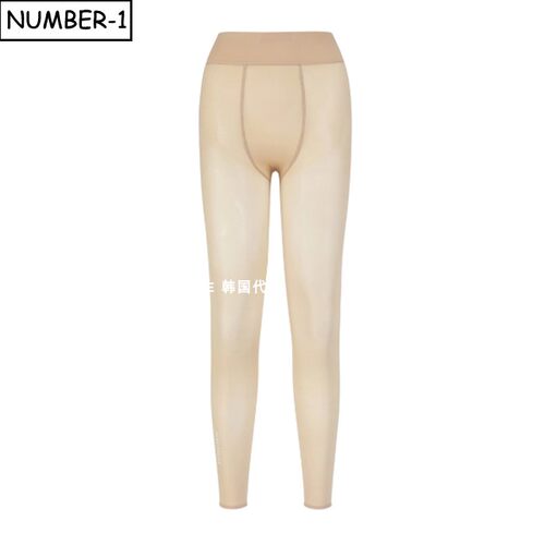 韩国代购pearly gates高尔夫球服26年女夏纯色徽标符号打底裤长裤