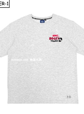 韩国代购bunkershop高尔夫球服25年男女透气亲肤休闲户外运动T恤