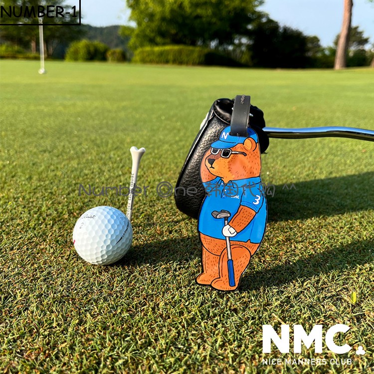 韩国代购bunkershop高尔夫饰品23年男女golf推杆套挂饰挂件送礼