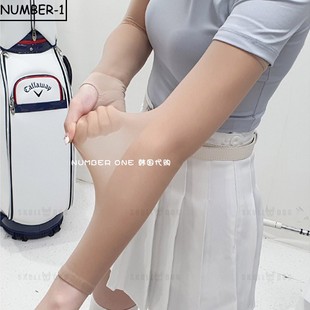 套 DOG高尔夫配饰24年男女防晒防紫外线弹力户外袖 韩国代购 SKULL