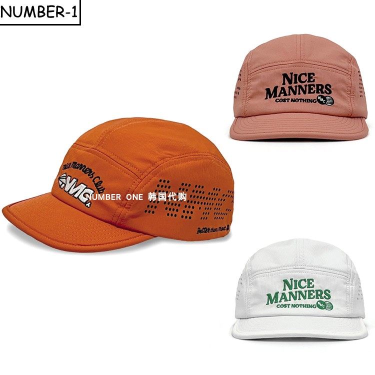 韩国代购bunkershop高尔夫球帽26年男女轻质透气可调节户外球帽