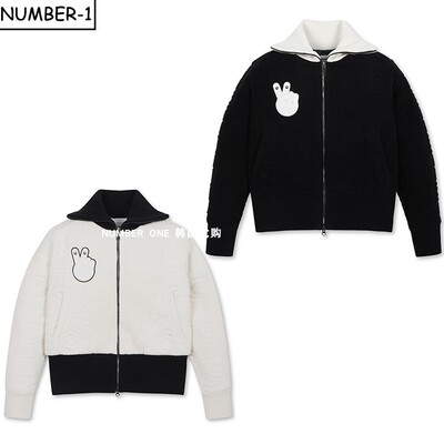 韩国代购CRAIG&KARL高尔夫球服25年女冬时尚卡通弹力加厚拉链外套