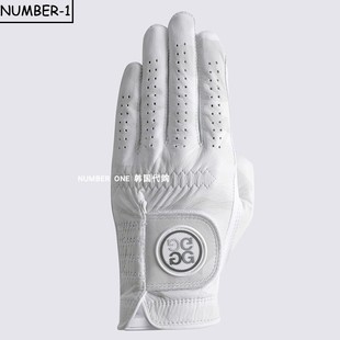 韩国代购GFORE高尔夫手套26年男女款舒适百搭纯色柔软五指手套