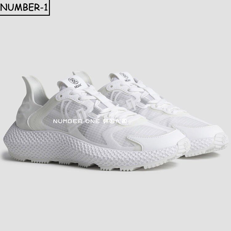 韩国代购GFORE高尔夫球鞋25年女款简约纯色轻质系带户外运动球鞋