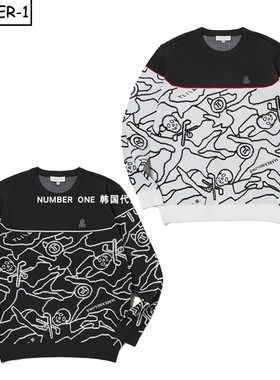 韩国代购MARK LONA高尔夫球服25年男款冬季时尚保暖加厚长袖上衣