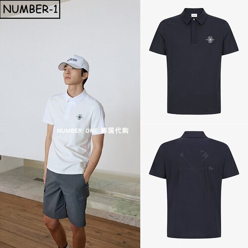 韩国代购southcape高尔夫球服26年男夏季防紫外线吸湿速干短袖T恤