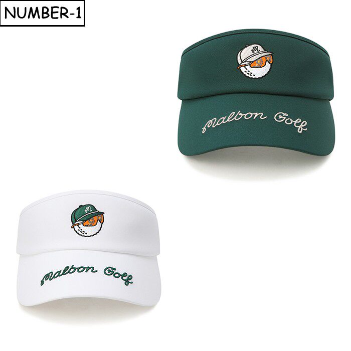韩国代购malbon高尔夫球帽26年女春纯色徽标图案运动帽空顶帽球帽