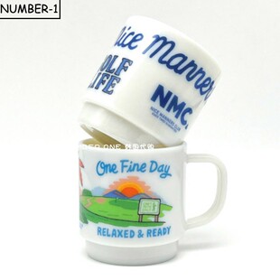 韩国代购bunkershop高尔夫水杯24年男女款ins卡通可爱水杯马克杯