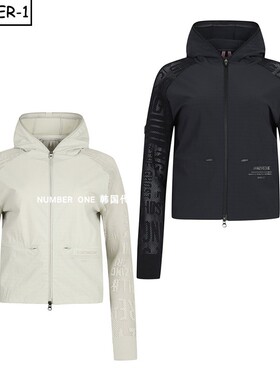 韩国代购amazingcre高尔夫球服26年女款春季简约柔软百搭拉链外套