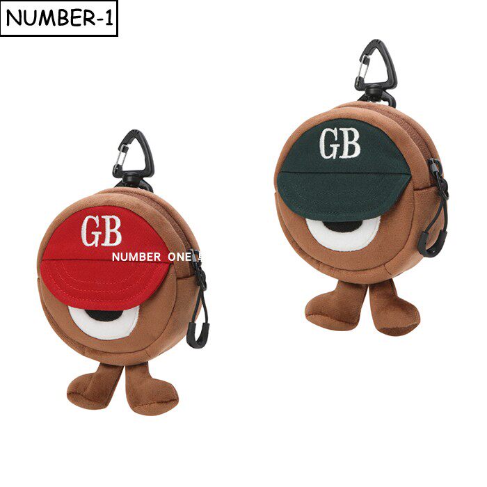 韩国代购golden bear高尔夫球包26年男女春徽标挂扣拉链球袋球盒