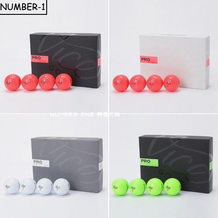 韩国代购VICE高尔夫配件男女3层练习球12球礼盒套装 适合送礼