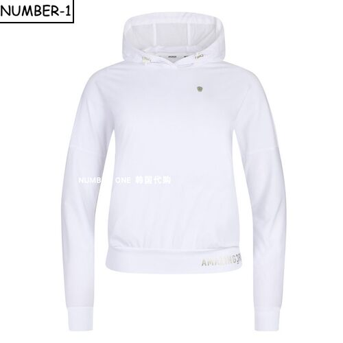 韩国代购amazingcre高尔夫球服26年女款春季简约百搭休息连帽上衣