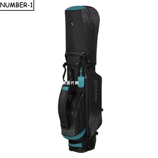 韩国代购amazingcre高尔夫球服25年男女大容量轻便支架包球包