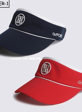 韩国代购GFORE高尔夫球帽25年女款四季防晒遮阳户外运动无顶球帽