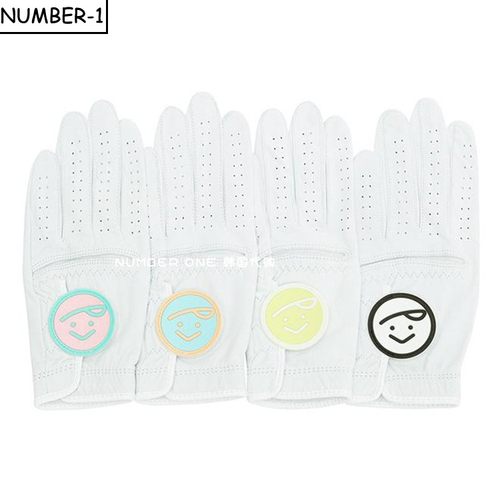 韩国代购pivvee高尔夫配饰24年女款四季户外运动卡通柔软五指手套