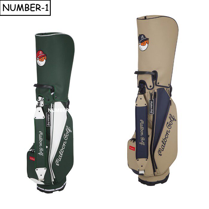 韩国代购malbon高尔夫球包26年男女春季徽标图案单肩包站立包球包