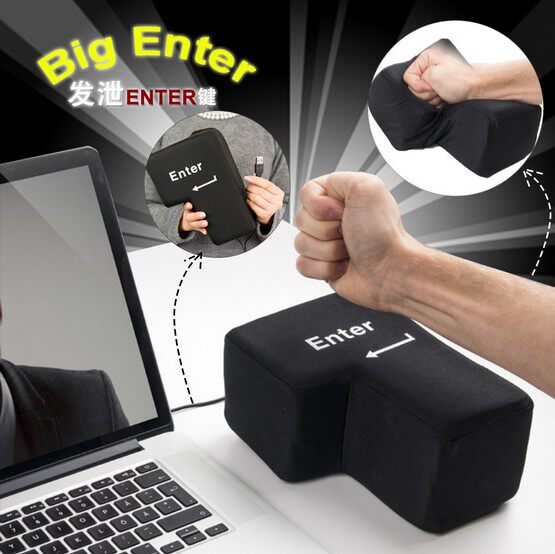 Enter键USB客服程序员发泄减压抖音款回车键玩具创意生日礼物睡枕|ruв категории игрушка/коляска/головоломка/блоки/модель, плюшевые игрушки - от Buy2taobao.com для оказания профессиональной услуги покупки агента Taobao