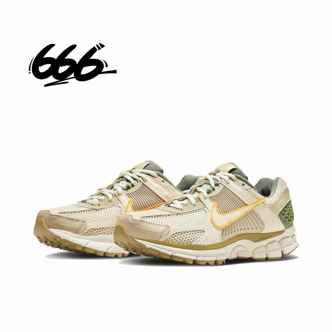 Nike/耐克 Zoom Vomero 5 灰黄舒适缓震透气潮流跑鞋FQ6868-181