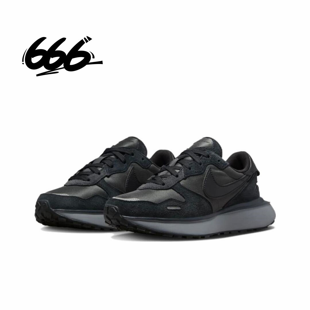 Nike/耐克Phoenix Waffle男女复古轻便华夫运动跑步鞋FD2196-001