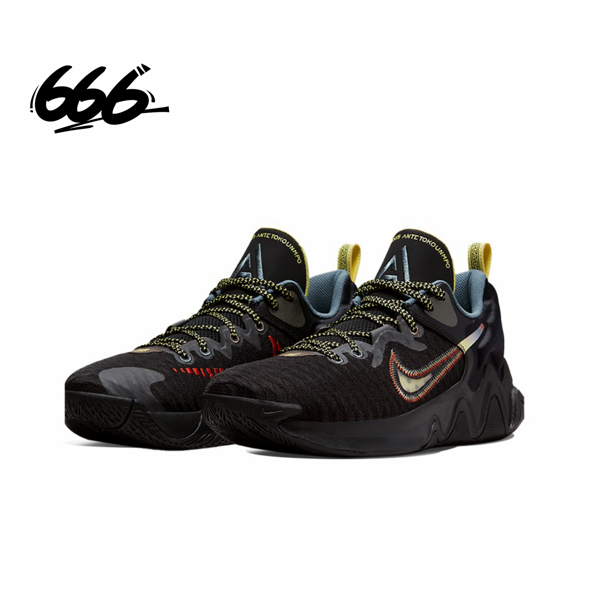 Nike Giannis Immortality字母哥简版篮球鞋橙色鞋盒DC6927-101