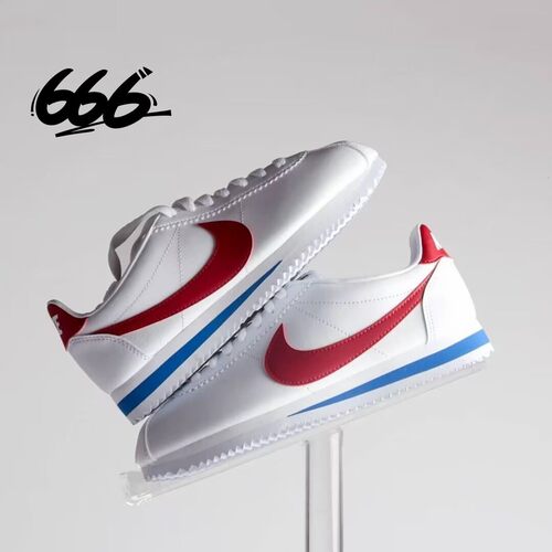 NIKE/耐克 CORTEZ 阿甘男女款经典潮流复古休闲跑步鞋 807471-101