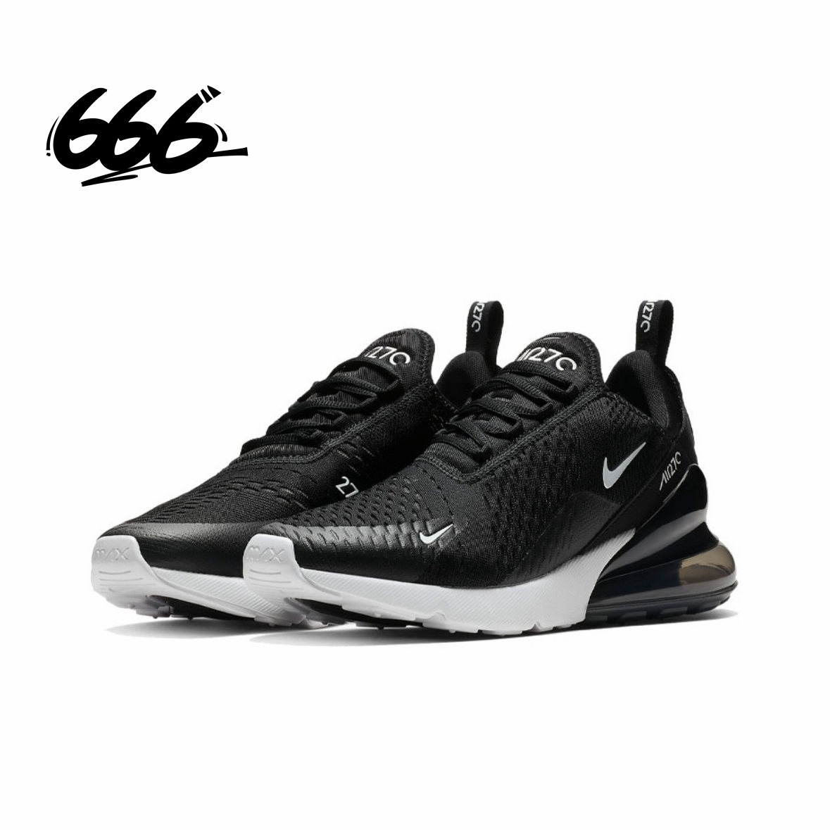 Nike耐克Air Max 270 低帮气垫鞋增高休闲鞋 AH6789-001