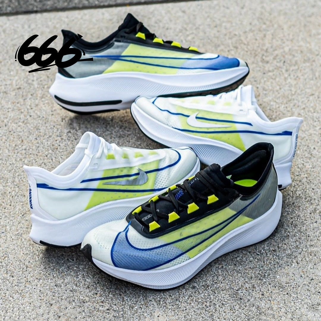 耐克Nike Zoom Fly3男子马拉松训练竞速超轻专业跑步鞋AT8240-104
