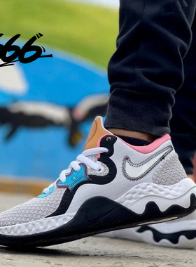 老陆Nike RENEW ELEVATE 2男子大灌篮兔八哥实战篮球鞋CW3406-505