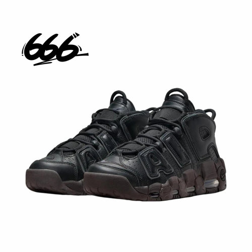 老陆Nike Air More Uptempo皮蓬大Air女复古休闲篮球鞋DV1137-001