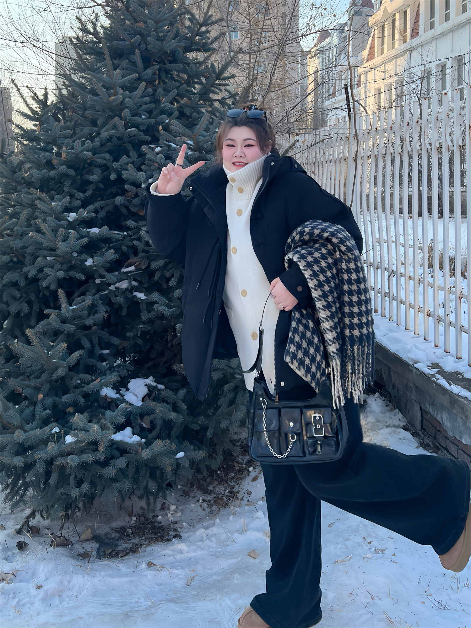 110kgPlus Size Women's Red down Jacket Animal Year Winter Thickeneded down Jacket