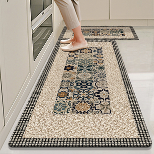 厨房地垫防滑防油可擦免洗吸水吸油专用垫子脚垫2025新款 地毯垫子