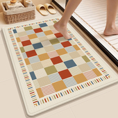 卫生间吸水地垫浴室防滑脚垫家用洗澡间防水垫子家用卫浴防摔地毯