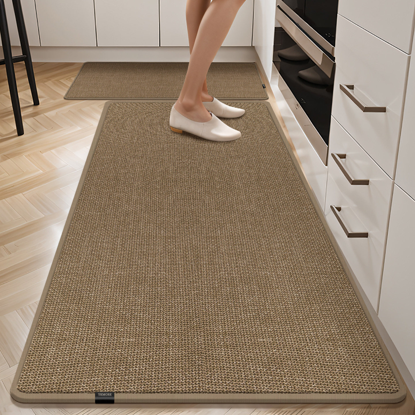 厨房地垫防滑防油可擦免洗吸水吸油专用脚垫2025新款家用地毯垫子,居家布艺,厨房地垫,淘宝优惠券,粉丝福利购,淘宝优惠卷