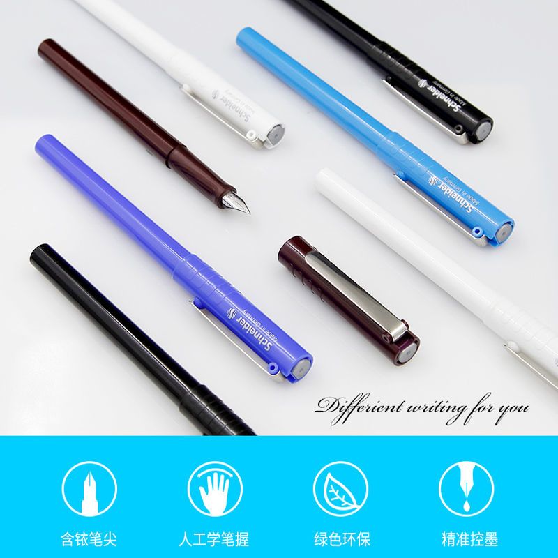 清仓Schneider施耐德BK406钢笔老款中小学生正姿练字墨囊钢笔