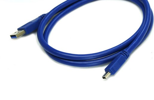 USB3.0 Mini USB数据线 转接线 10PIN高速传输线 AM转迷你连接线