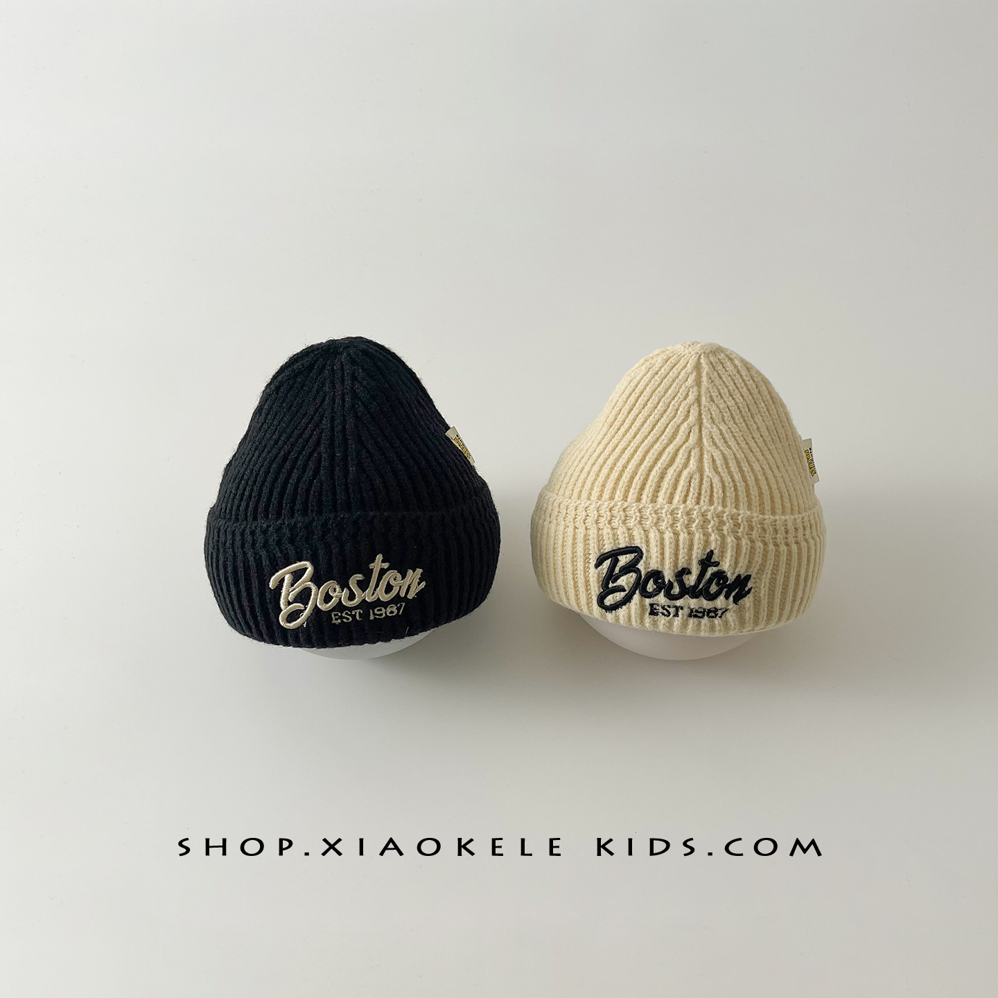 宝宝帽子秋冬保暖防寒针织套头帽