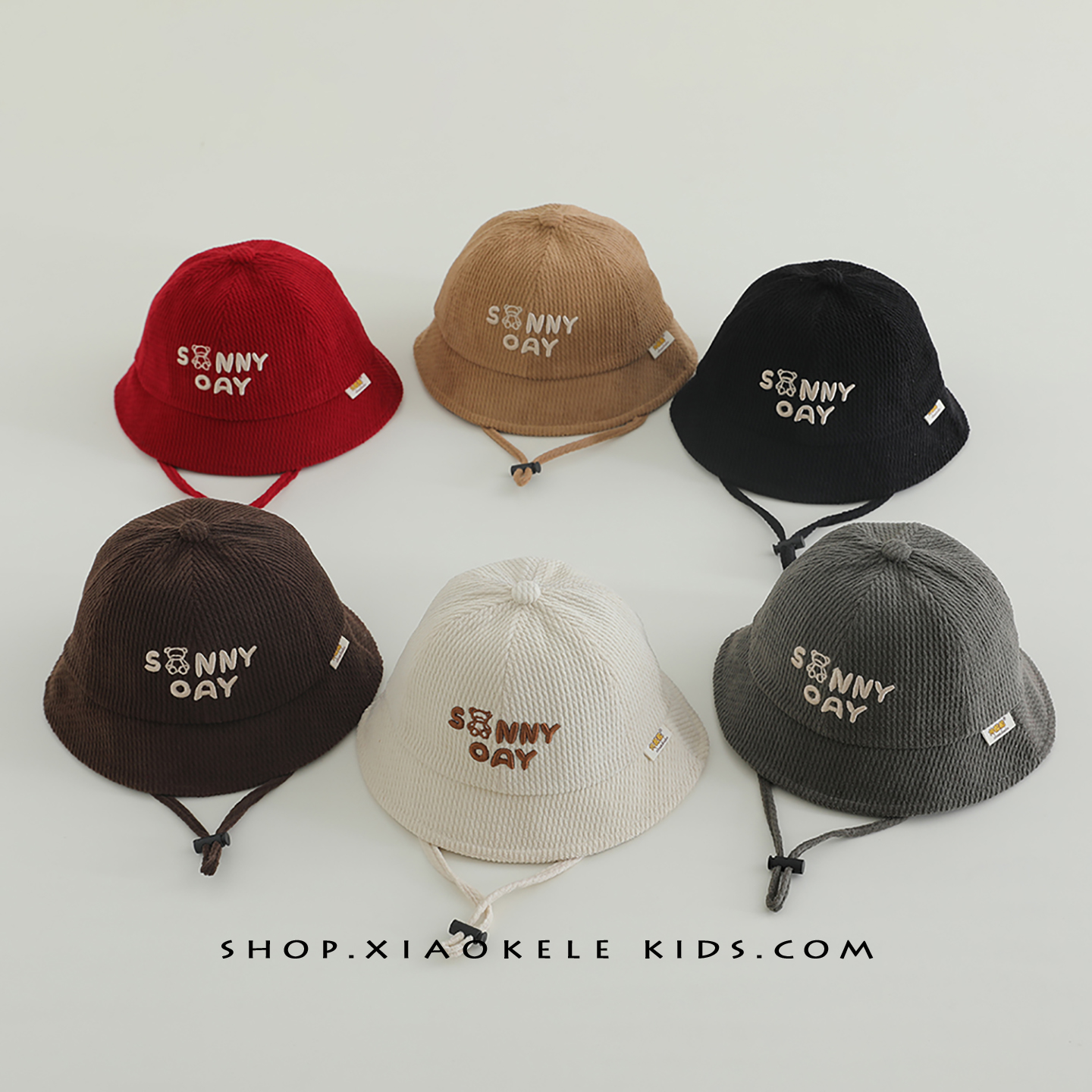 宝宝帽子春秋季萌趣渔夫帽男女童