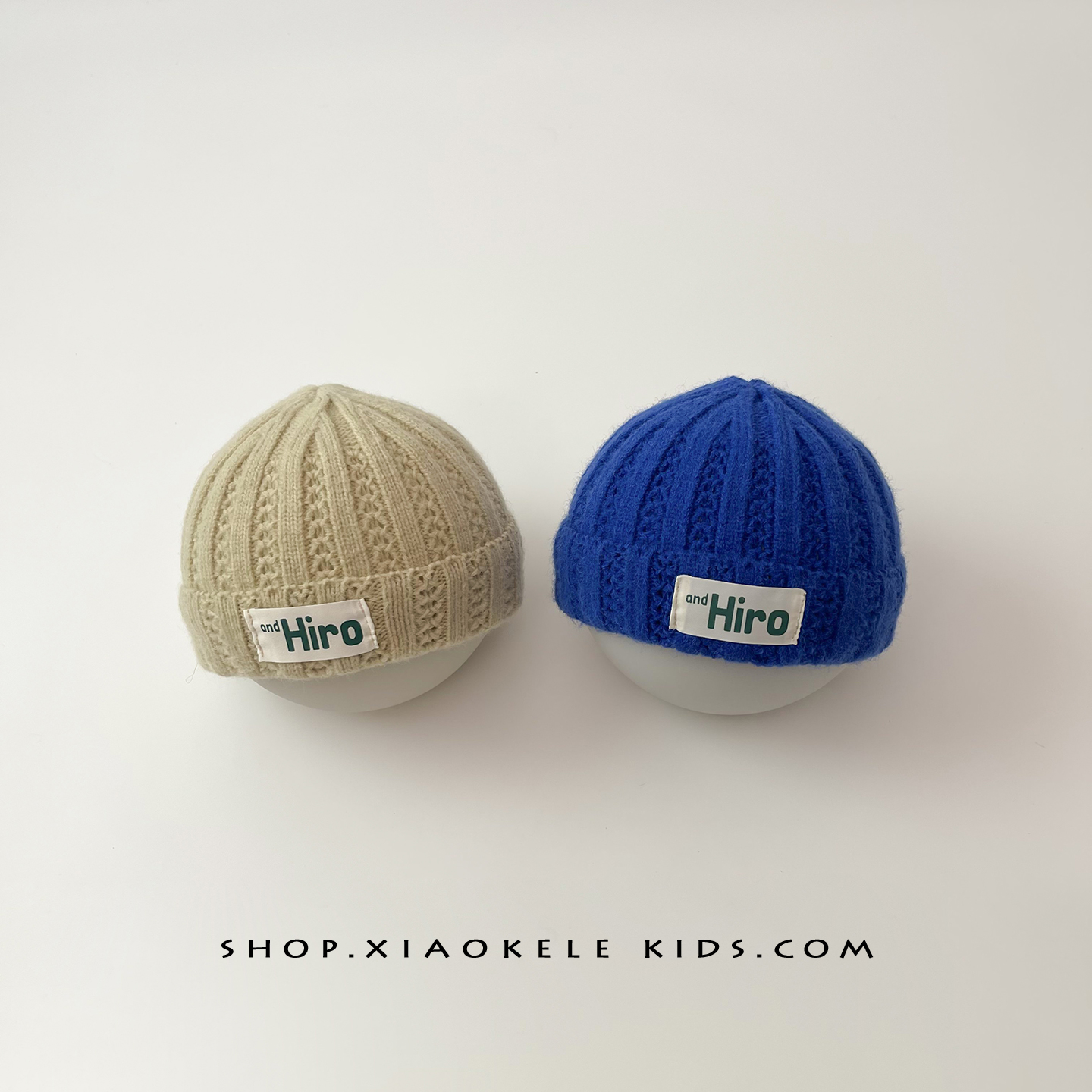 婴儿帽子秋冬保暖防寒针织毛线帽