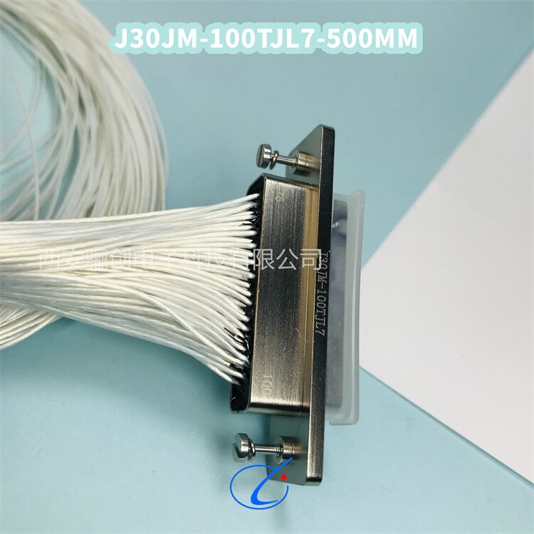 骊创矩形连接器J30JM-9ZKP-40CM J30JM1-15ZKP-30CM电缆接插件