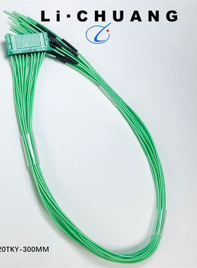 骊创矩形连接器JL24-20TKH JL24-20TKY-300MM插头插座接插件