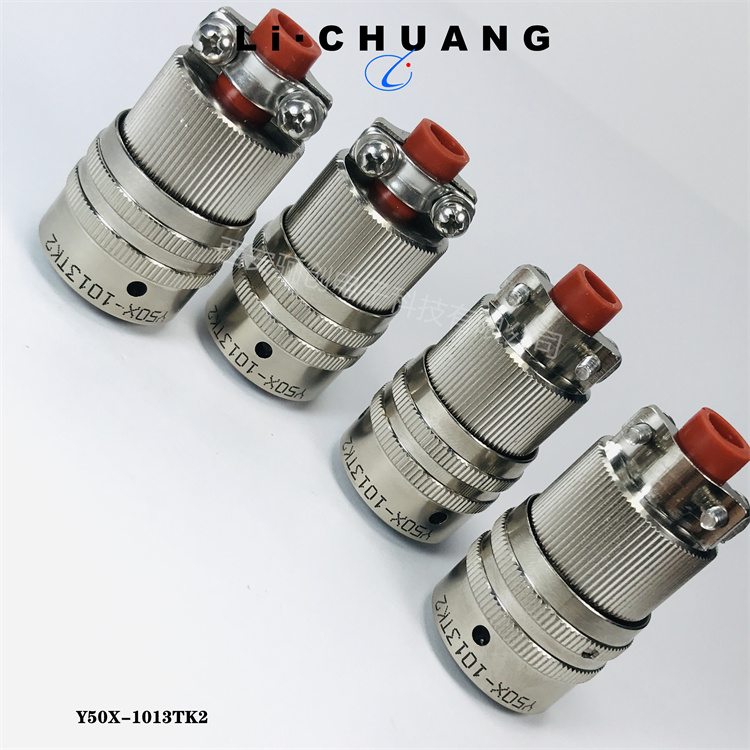 骊创圆形电连接器 Y50X-1415TJ2-B  插头电缆接头下单咨询