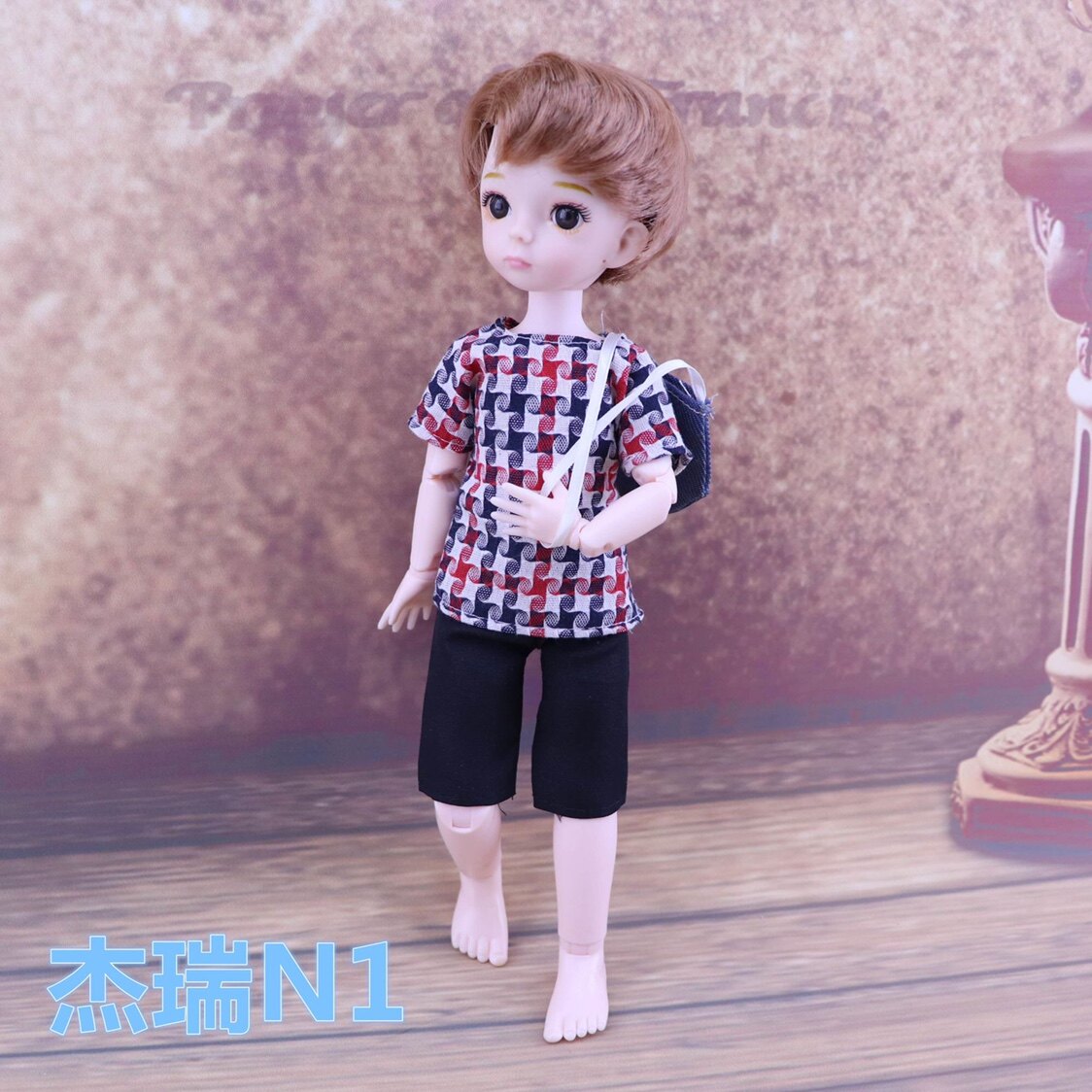 30厘米洋娃娃男朋友帅气王子男孩子儿童女孩过家家玩具换装多关节